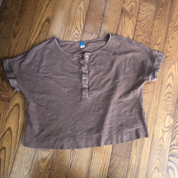 *Old Navy M crop baggy top - Picture 1 of 7